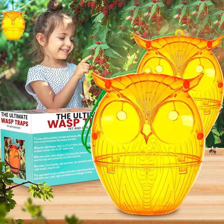 Decorative Insect Trap in Owl Design Stornfield