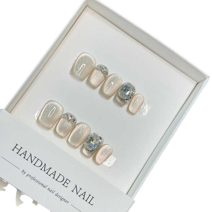 Decorative Gel Press-On Nail Set