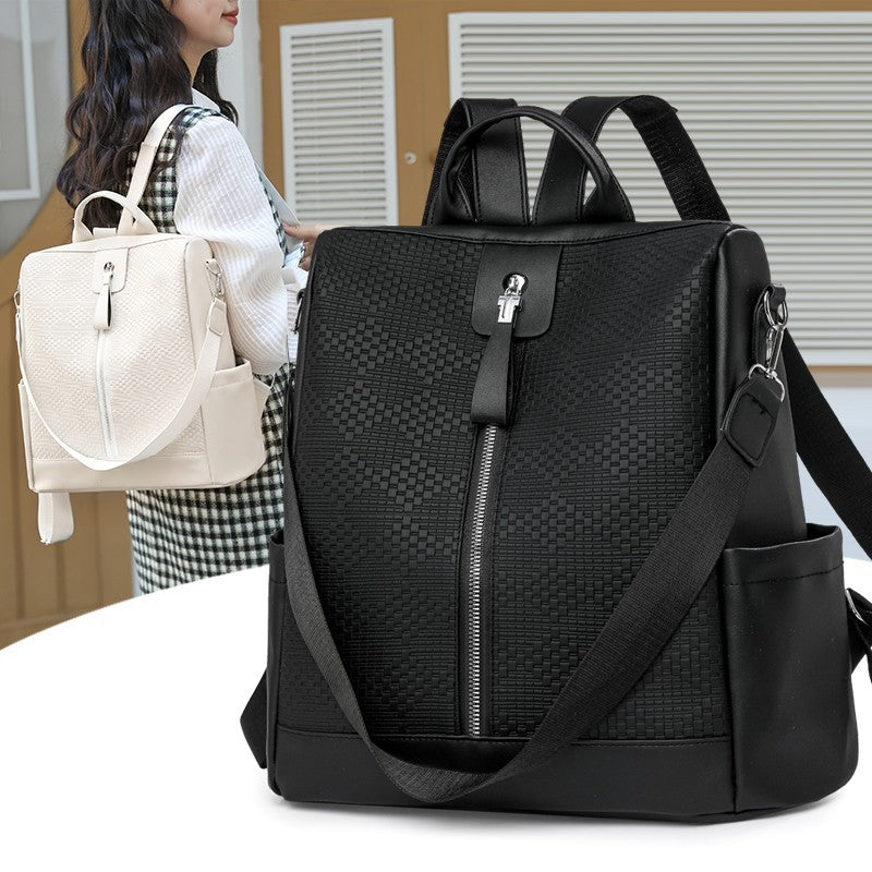 Textured Multi-Pocket Backpack Stornfield