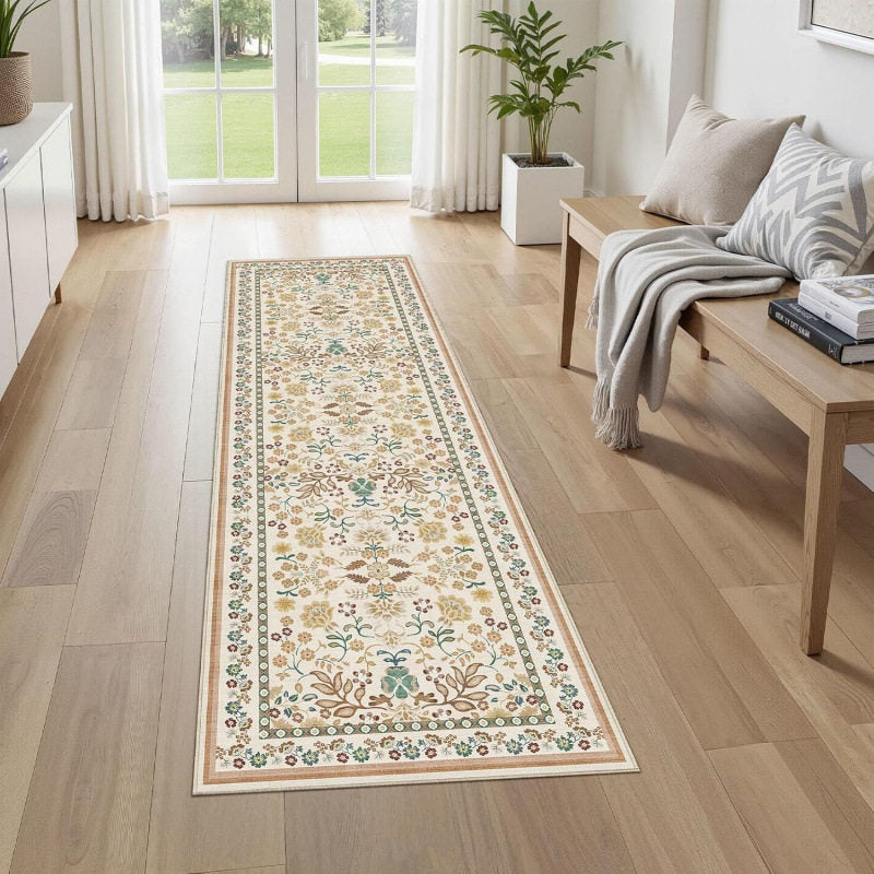 Vintage-Inspired Runner Rug
