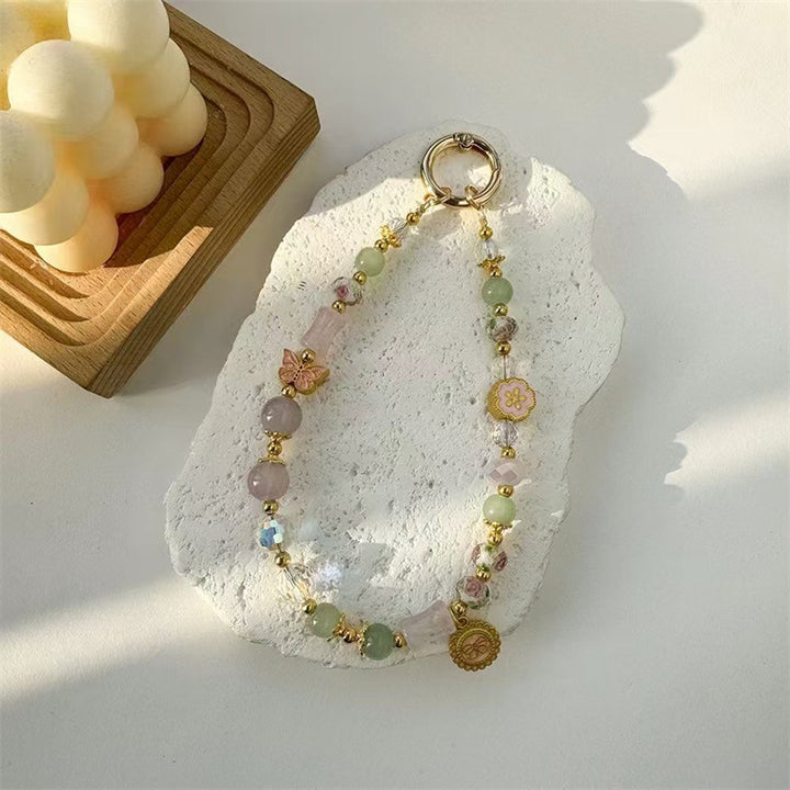 Decorative Beaded Charm Keychain Stornfield 1790135355