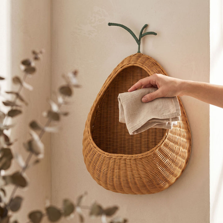 Wall basket in modern fruit design Stornfield
