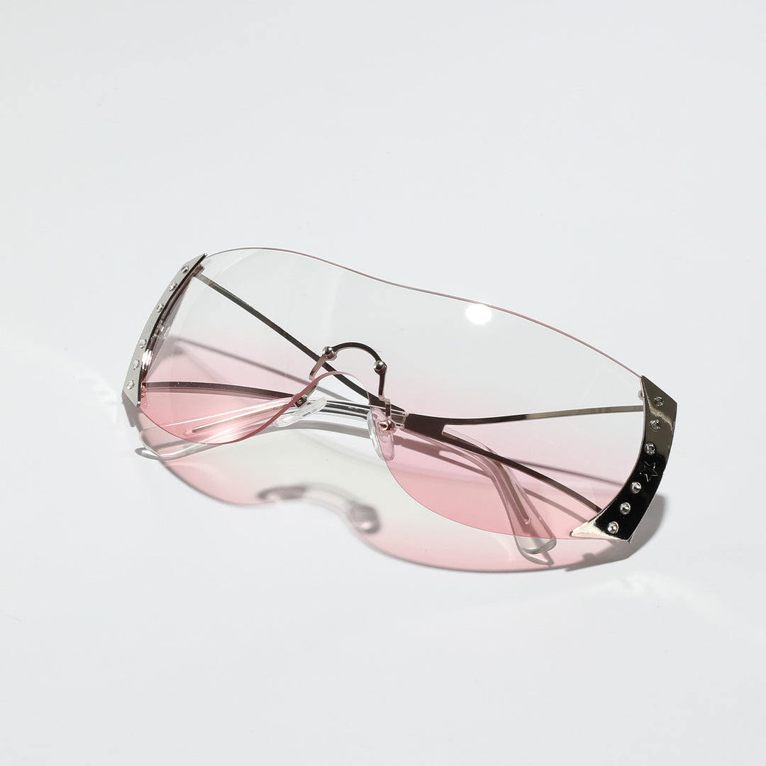 Women futuristic sunglasses with stylish frame and high-grade UV protection Stornfield
