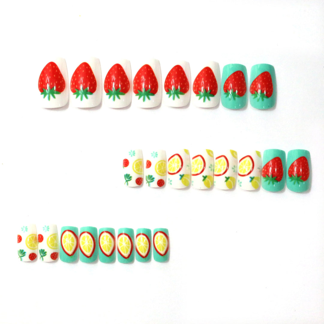 Creative Strawberry Nail Art Stornfield