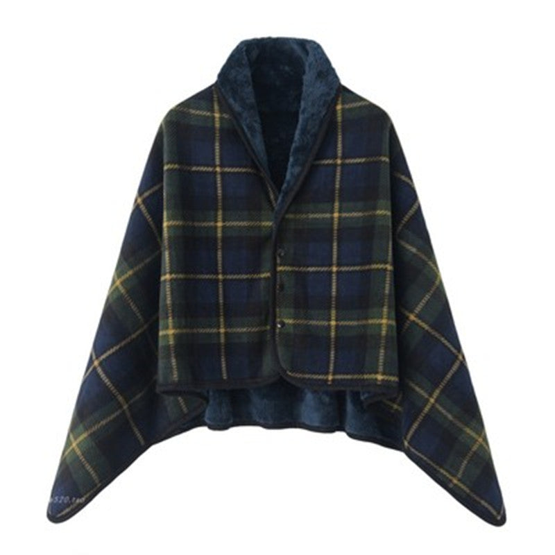 Women Cozy Warm Keeping Poncho Blanket Stornfield