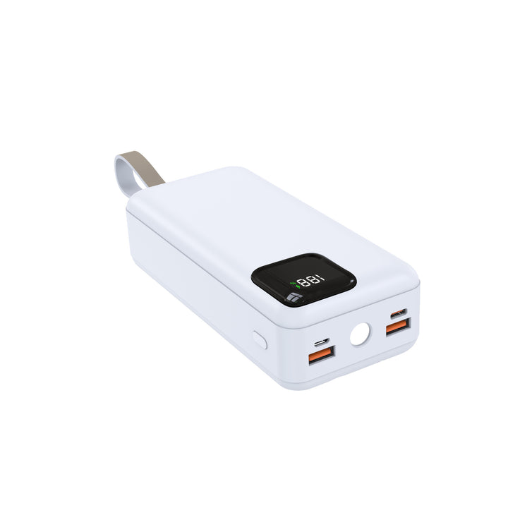 Portable power bank with digital charging display and innovative design Stornfield