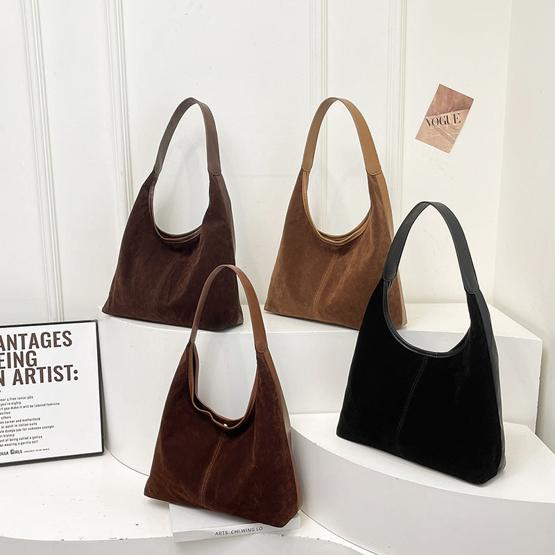 Suede Casual Hobo Bag Stornfield