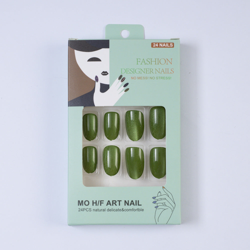 Luxury high gloss finish artificial nails Stornfield