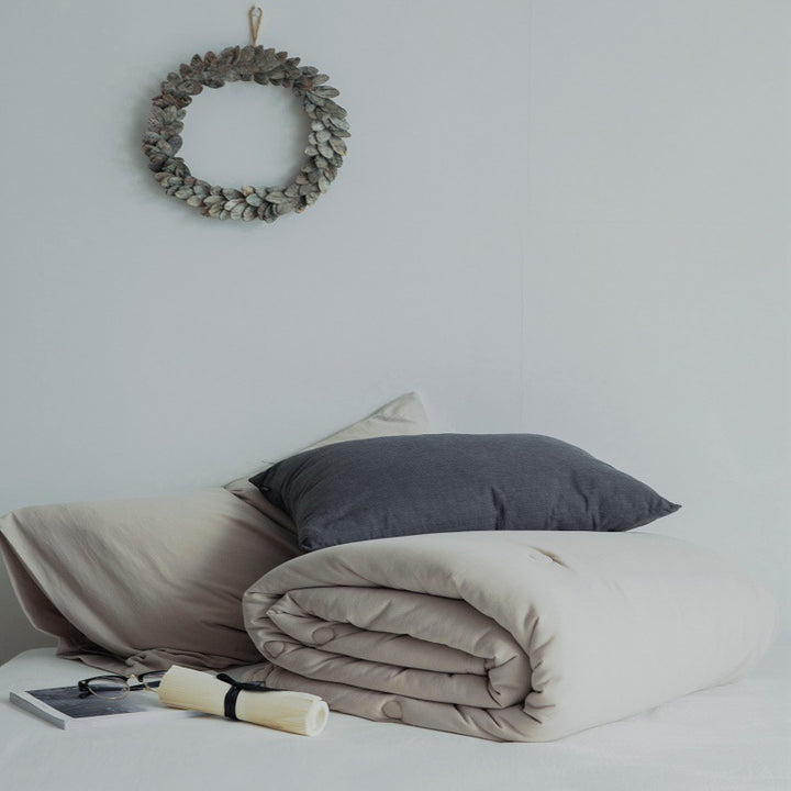 Reversible Quilted Cotton Comforter Blanket
