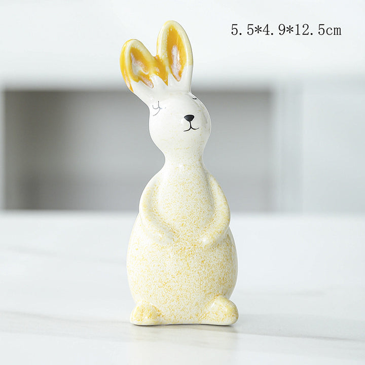 Whimsical Decorative Bunny Sculpture Stornfeild