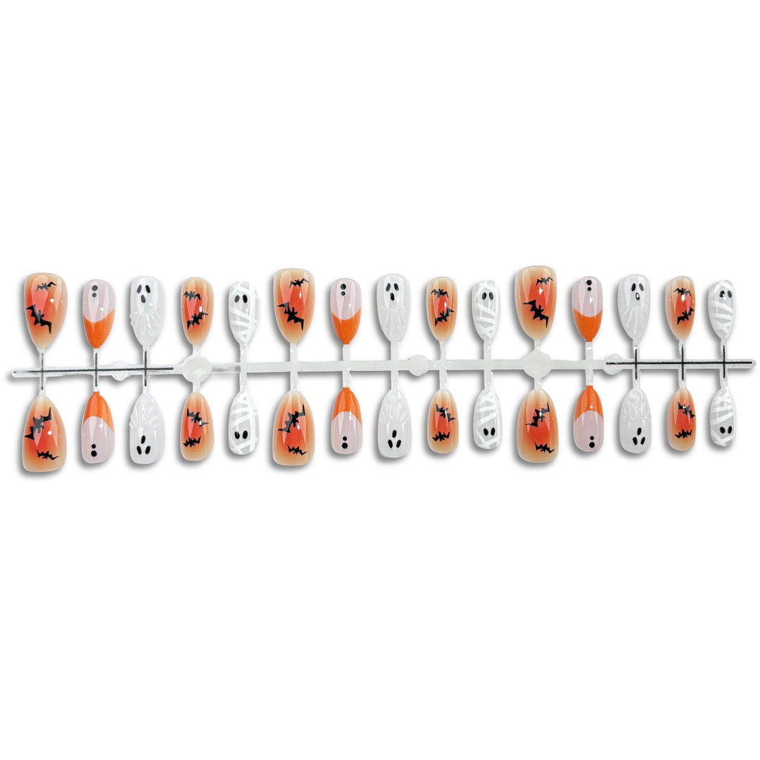 Halloween Themed Press-On Nail Art Set