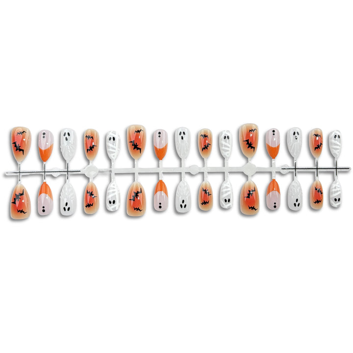 Halloween Themed Press-On Nail Art Set