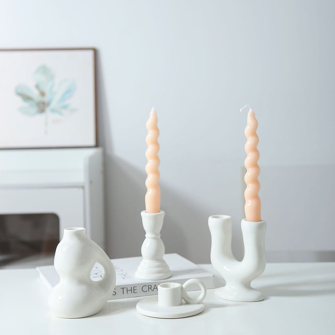 Modern Dual Chamber Ceramic Vase Stornfeild