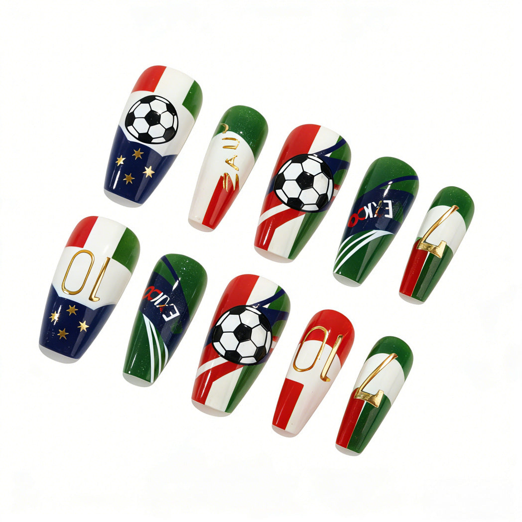 Sporty Nail Art Design Stornfield