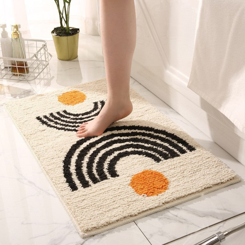 Cat-Themed Bath Mat