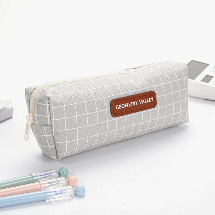 Geometric Print Pencil Case Stornfield