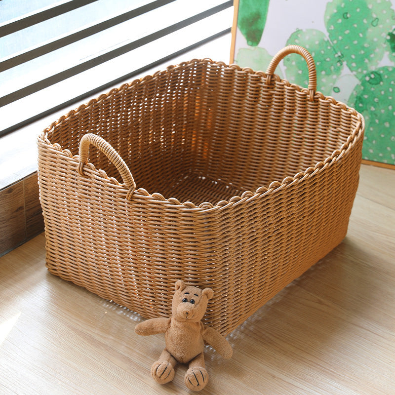 Unisex Braided Storage Basket with Practical Handle Stornfield