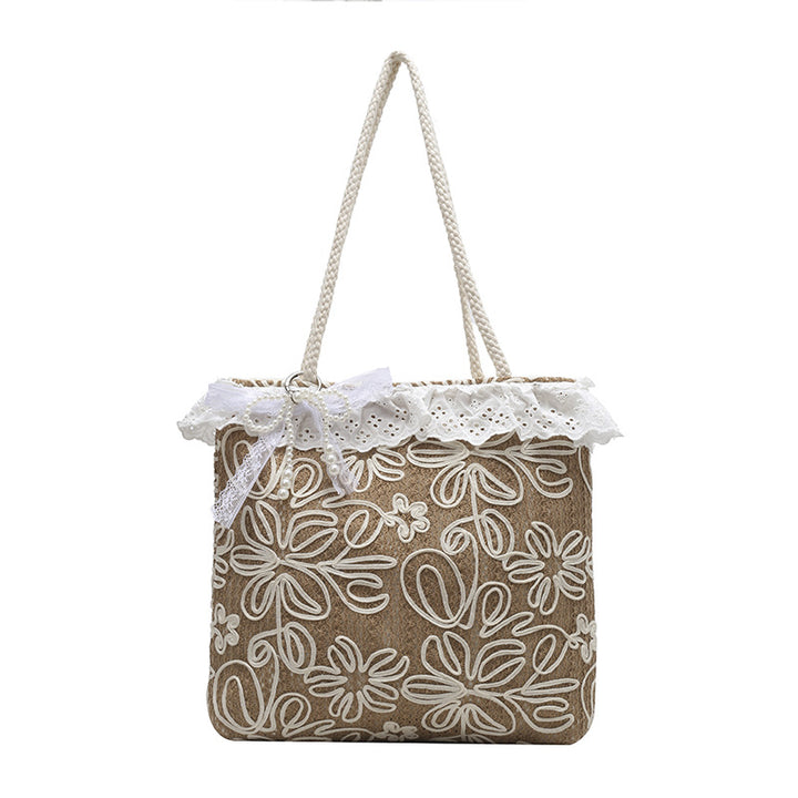 Elegant and Lightweight Handbag with Lace Edge Stornfield
