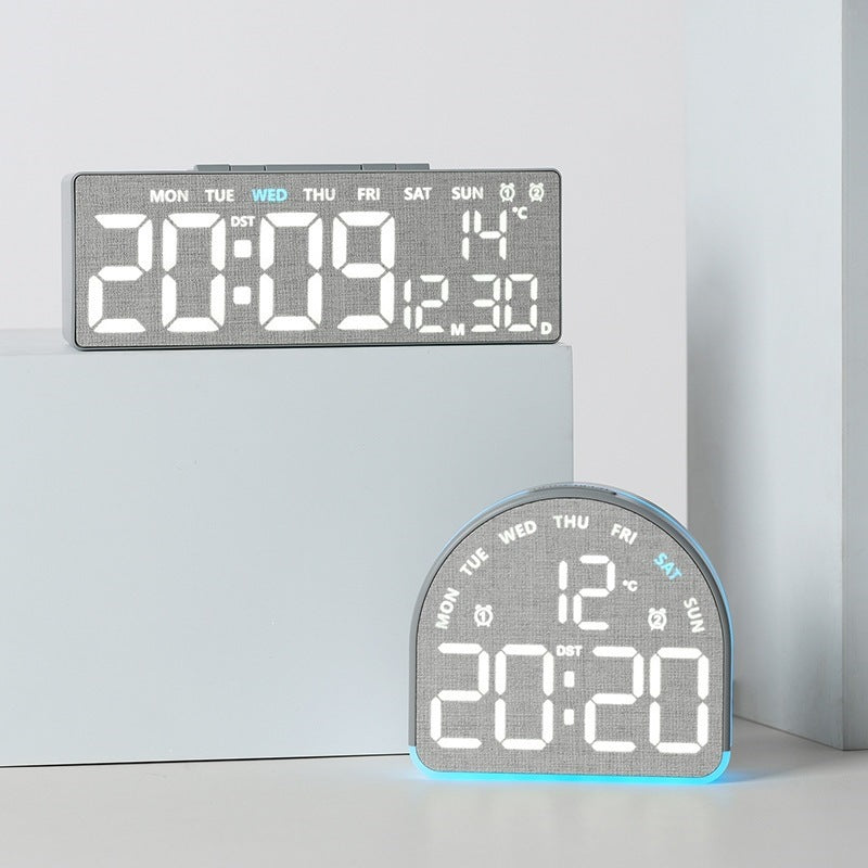 Digital alarm clock with temperature sensor and date display Stornfield