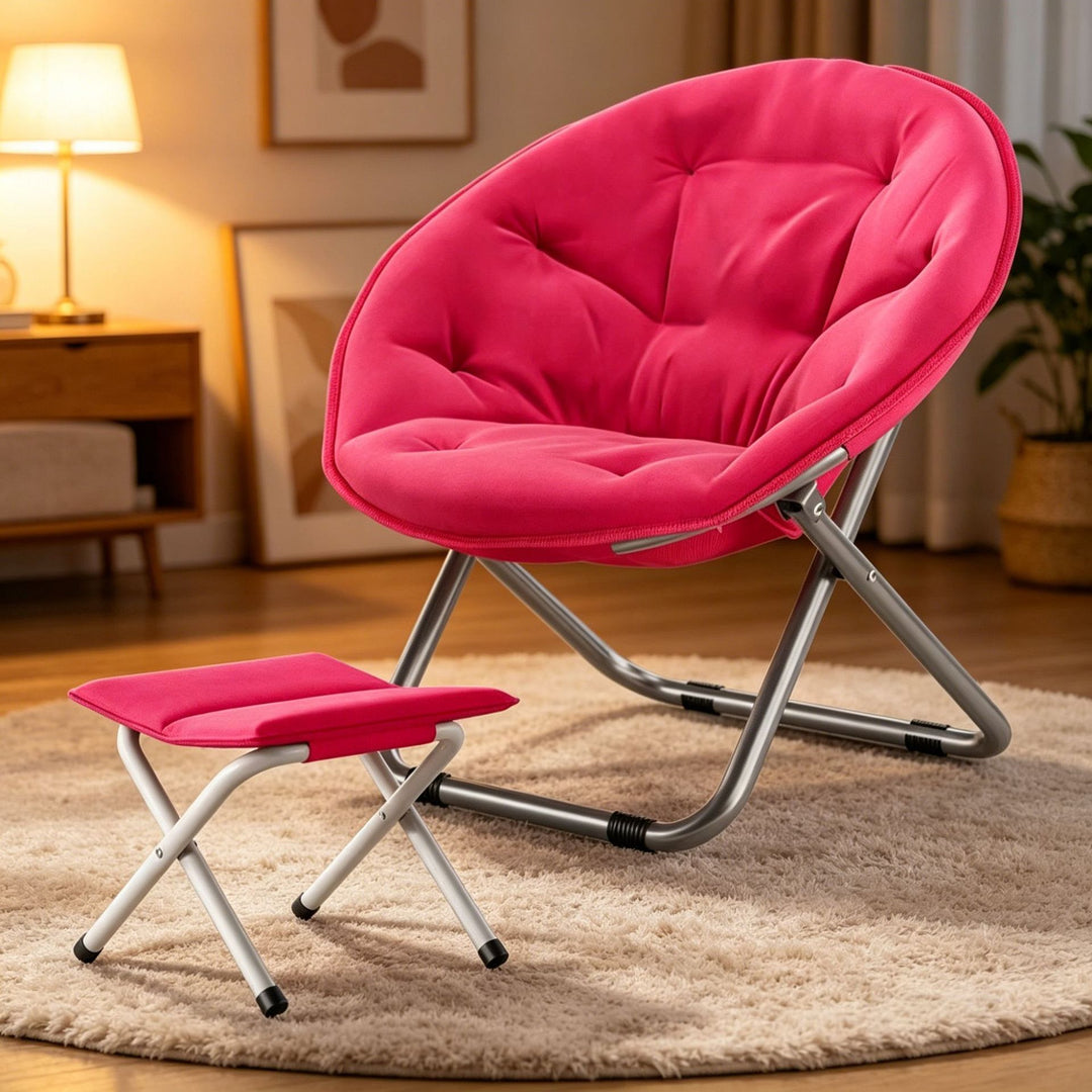 Women's ergonomic lounge chair with practical folding mechanism Kalsten