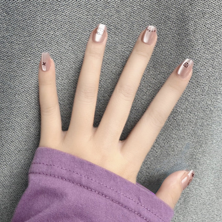 Character-Themed Press-On Nail Art Set