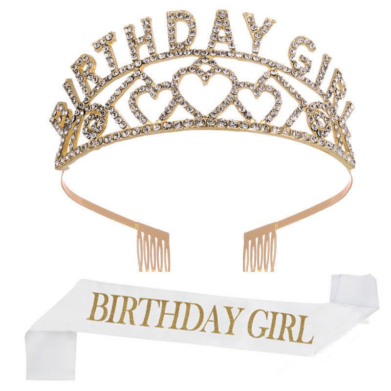 Ladies Glittering Birthday Crown Stornfield