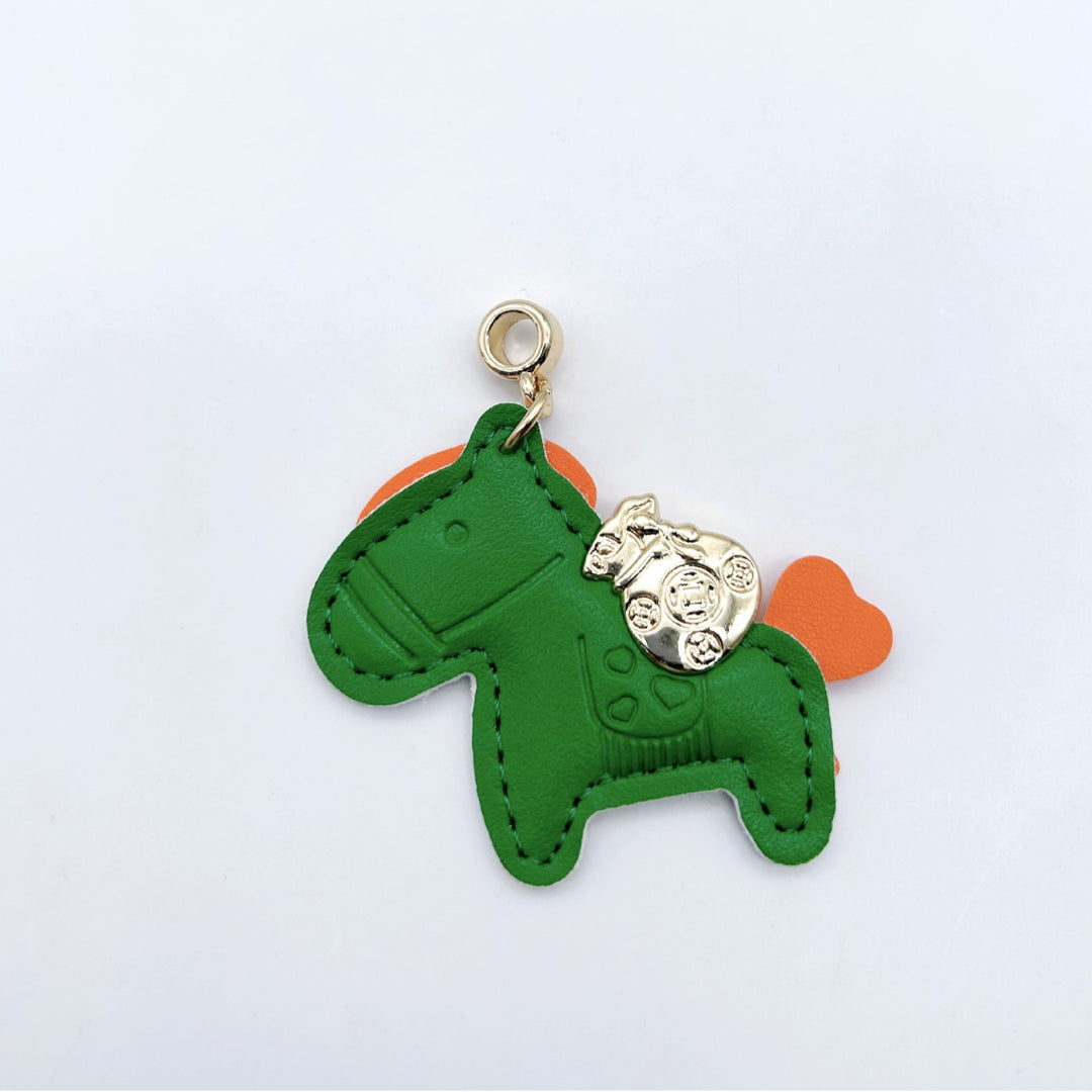 Animal-Shaped Leather Keychain Stornfield
