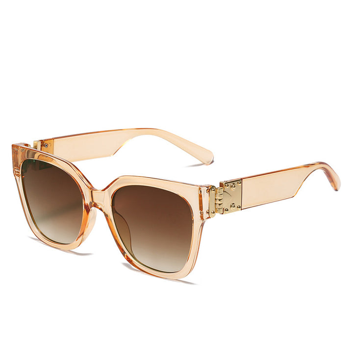 Women's elegant oversized sunglasses with luxurious metal accent Stornfield