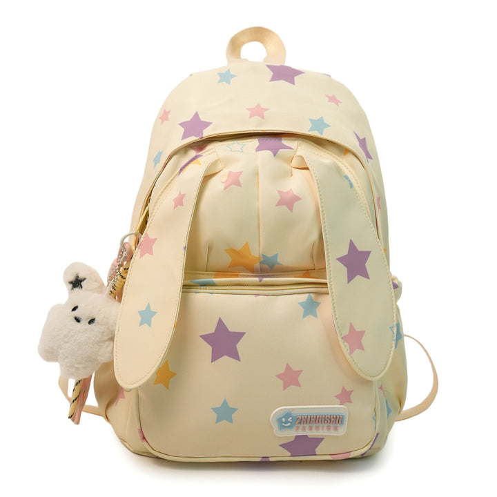Cute Animal Ears Star Print School Backpack Stornfield