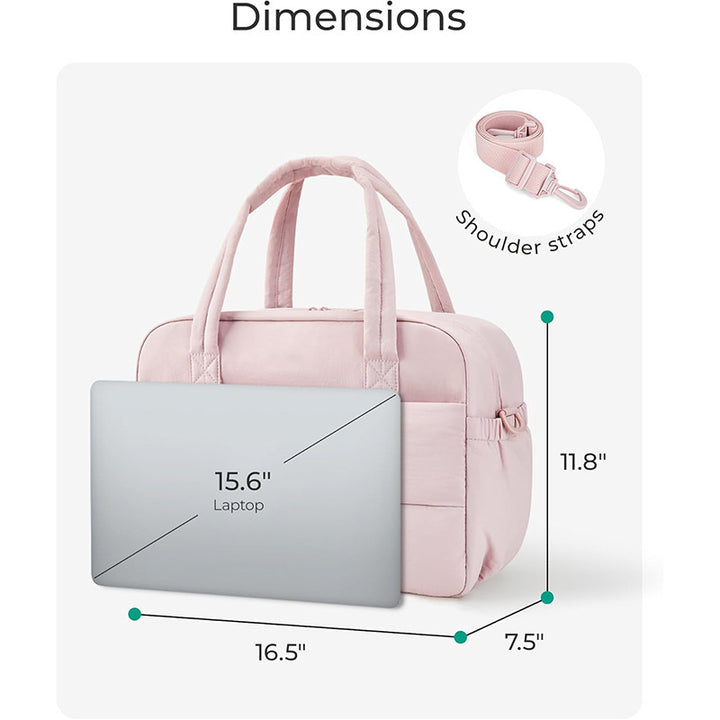 Multifunctional Travel Bag with Padded Interior and Removable Shoulder Straps Stornfield