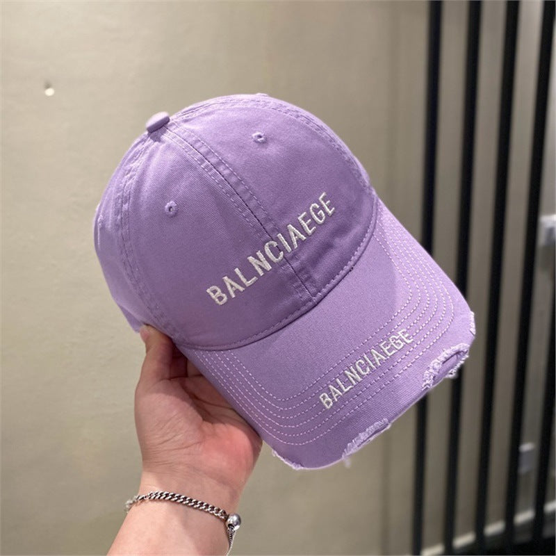 Men's Distressed Adjustable Baseball Cap Stornfield