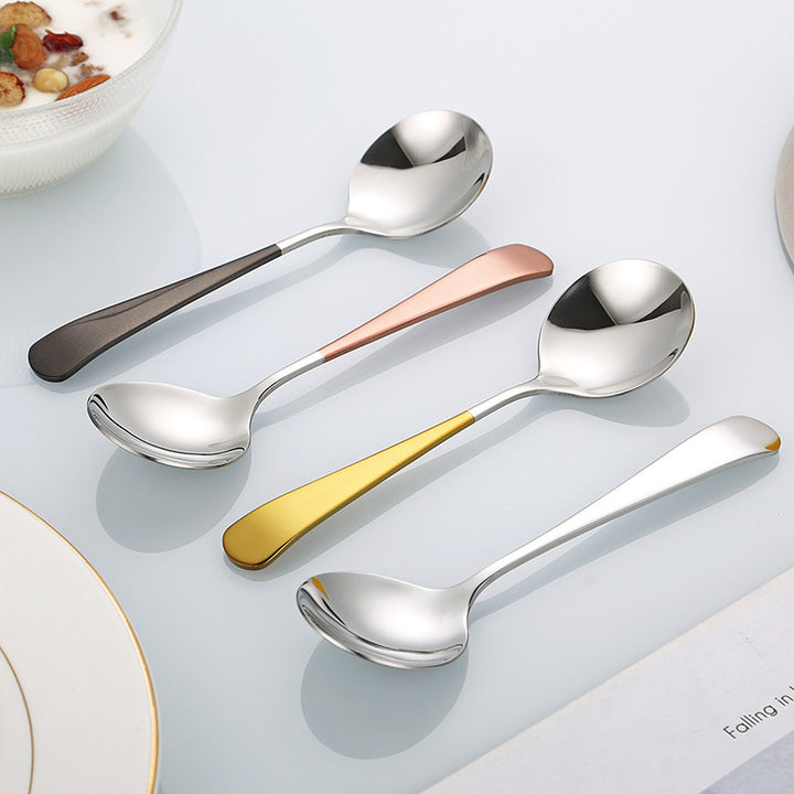 More elegant and ergonomic spoon with polished surface Stornfield