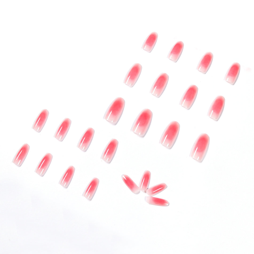 Artful Nail Extensions in Elegant Ombre Design Stornfield