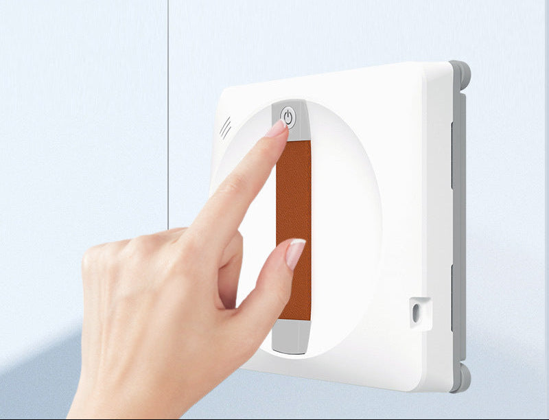 robotic window cleaner with dual water spray system and microfiber pads Stornfield