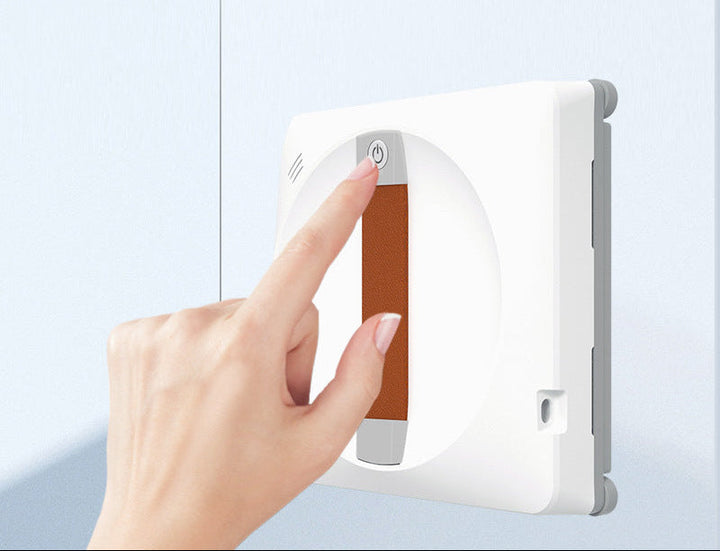 robotic window cleaner with dual water spray system and microfiber pads Stornfield