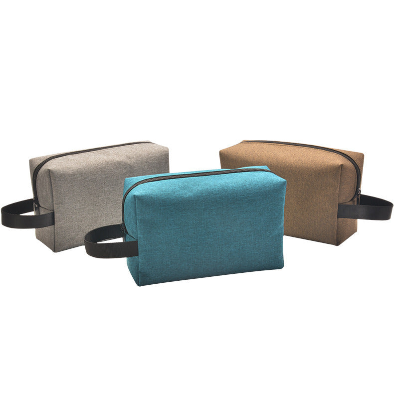 Durable Canvas Cosmetic Pouch