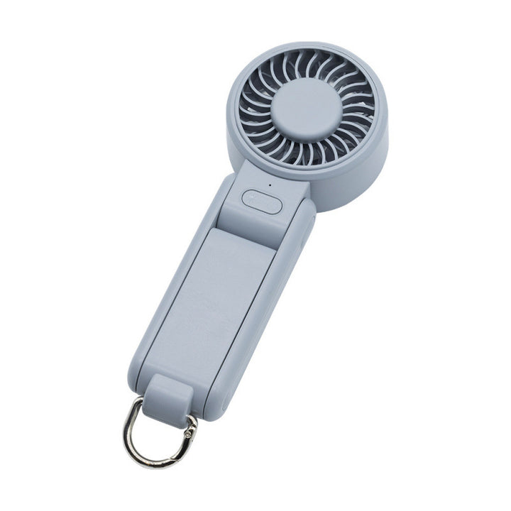Ladies portable mini hand fan with keychain Stornfield