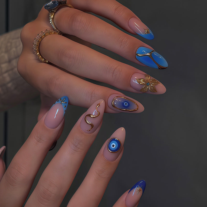 Artistic Press-On Nail Art Collection Stornfield