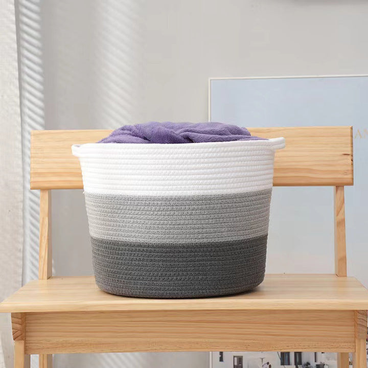 Ladies Stylish Storage Basket with Practical Handle Stornfield