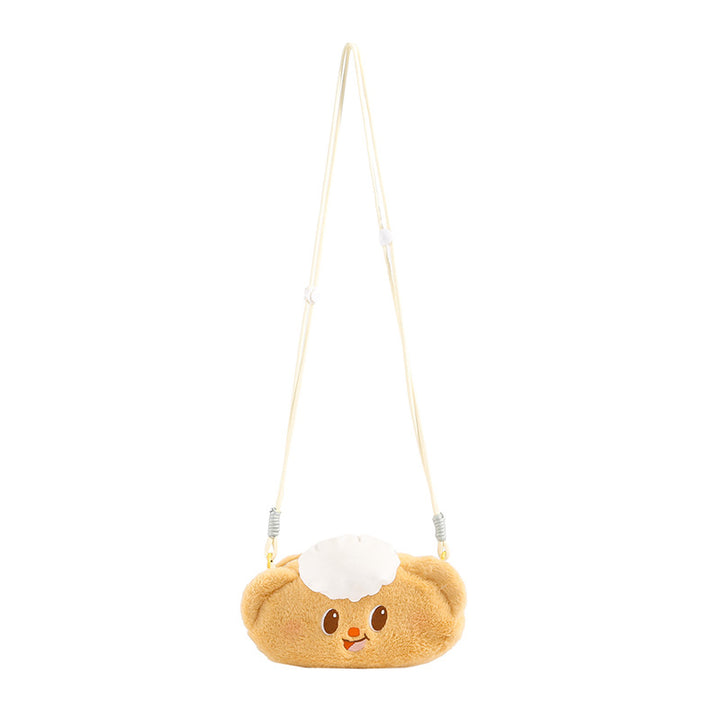 Plush Shoulder Bag with Unique Animal Motif Stornfield