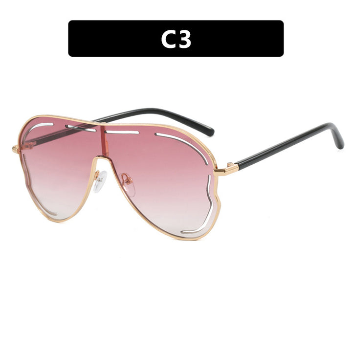 Ladies luxurious pilot sunglasses with modern frame Stornfield