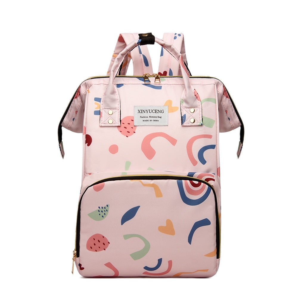 Trendy Animal Print Diaper Backpack Stornfield
