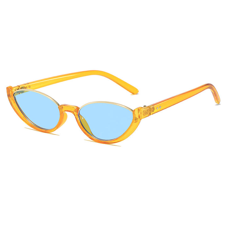 Retro-Inspired Clear Frame Cat Eye Sunglasses Stornfield