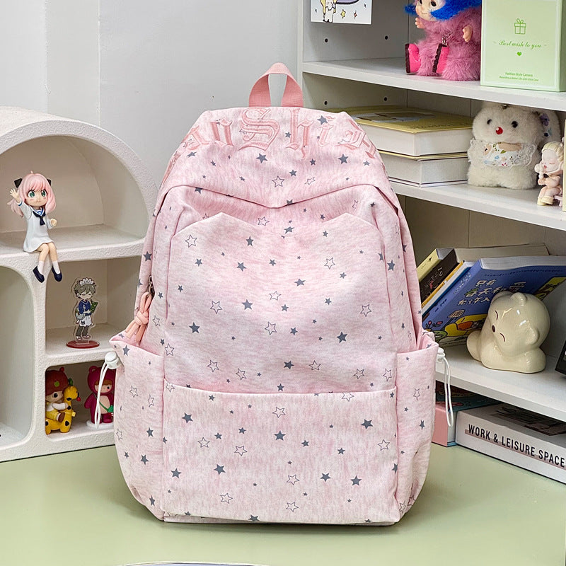 Stylish Star-Embellished Backpack Stornfield 1791205779