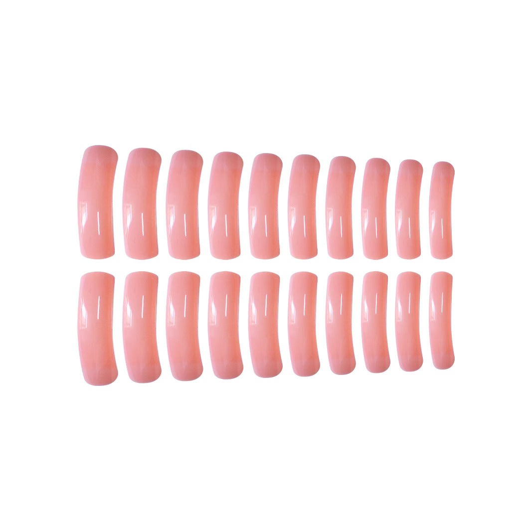 Glossy Long-Length Press-On Nail Set Stornfield