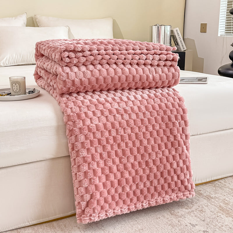 Luxurious Textured Throw Blanket Stornfield