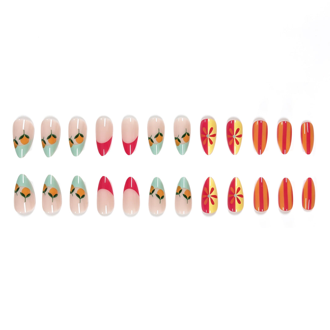 Abstract Themed Nail Art Enhancements Stornfield