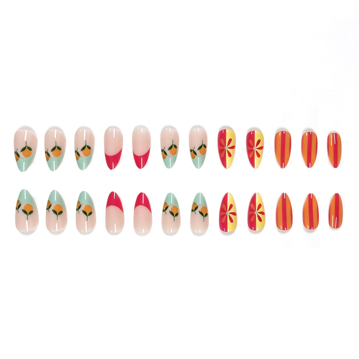 Abstract Themed Nail Art Enhancements Stornfield
