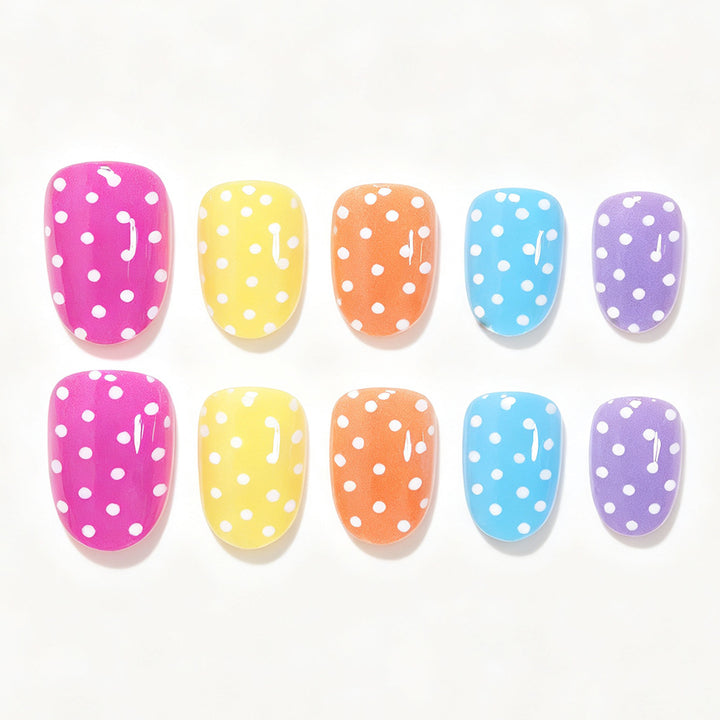 Playful Polka Dot Nail Wraps Stornfield