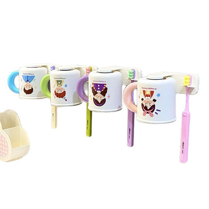 Wall cup holder with creative cartoon design Stornfield